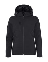 Clique Ladies Padded Softshell Hoody — Black
