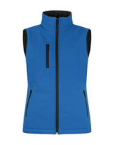 Clique Ladies Padded Softshell Vest — Royal Blue