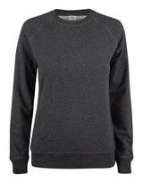 Clique Ladies Premium OCC Roundneck — Anthracite Melange