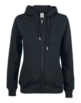 Clique Ladies Premium OC Full Zip Hoody — Black