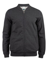 Clique Premium OC Cardigan — Anthracite Melange