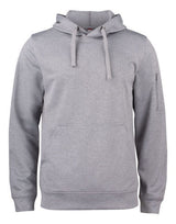 Clique Basic Active Hoody — Grey Melange