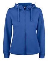 Clique Ladies Basic Active FZ Hoody — Royal Blue