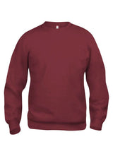 Clique Basic Roundneck — Burgundy