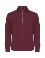 Clique Basic Half Zip — Burgundy