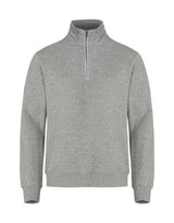 Clique Basic Half Zip — Grey Melange