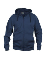 Clique Basic Hoody Full Zip Men's — Dark Navy