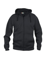 Clique Basic Hoody Full Zip Men's — Black