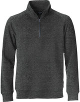 Clique Classic Half Zip — Anthracite Melange