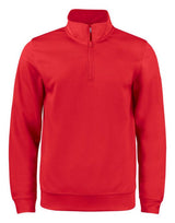 Clique Basic Active Half Zip Junior — Red
