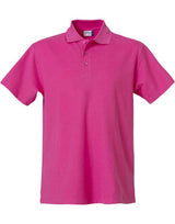 Clique Basic Polo — Bright Cerise