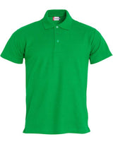 Clique Basic Polo — Apple Green