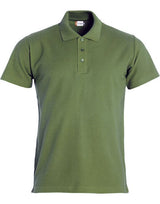 Clique Basic Polo — Army Green