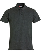 Clique Basic Polo — Anthracite Melange