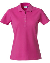 Clique Ladies Basic Polo — Bright Cerise