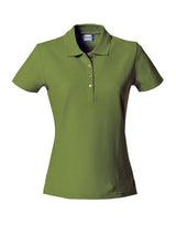Clique Ladies Basic Polo — Army Green
