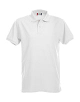 Clique Stretch Premium Polo — White