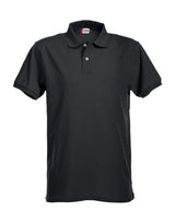 Clique Stretch Premium Polo — Black