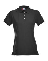 Clique Ladies Stretch Premium Polo — Black