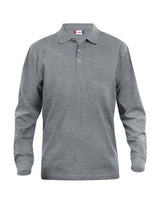 Clique Long Sleeve Classic Lincoln — Grey Melange