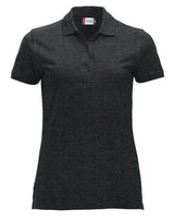Clique Short Sleeve Classic Marion — Anthracite Melange