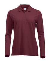 Clique Long Sleeve Classic Marion — Burgundy