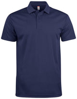 Clique Basic Active Polo — Dark Navy