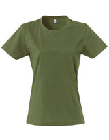 Clique Ladies Basic T — Army Green