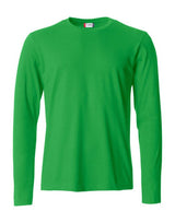 Clique Basic Long Sleeve T — Apple Green