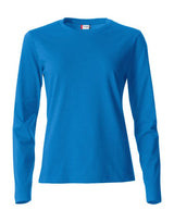 Clique Ladies L/S Basic-T — Royal Blue