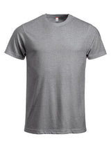 Clique New Classic-T — Grey Melange