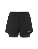 Craft Ladies ADV Essence 2-In-1 Shorts 2 — Black