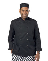 Dennys Long Sleeve Chef's Jacket — Black