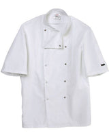 Dennys Short Sleeve Chef's Jacket — White