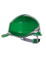 Delta Plus Hi-Vis Baseball Safety Helmet — Green