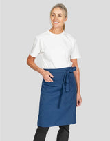 Dennys Recycled Waist Apron W Pocket — Navy
