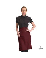 Dennys Recycled Waist Apron W Pocket — Claret