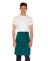 Dennys Recycled Waist Apron W Pocket — Bottle Green