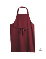 Dennys Multi-Coloured Bib Apron — Claret