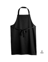 Dennys Multi-Coloured Bib Apron — Black