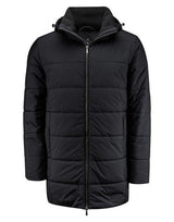 James Harvest Nordmont Long Jacket — Black