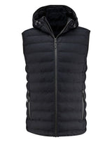 James Harvest Woodlake Heights Vest — Black