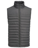 James Harvest Arches Vest — Steel Grey