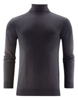 James Harvest Ashland Turtle Neck Knit — Black