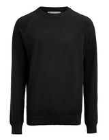 James Harvest Ashland Casual Knit Sweat — Black