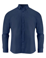 James Harvest Acton Business Shirt — Navy