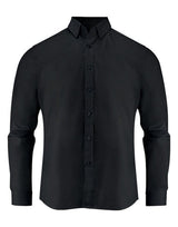James Harvest Acton Business Shirt — Black