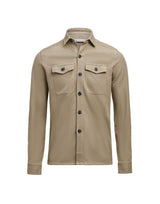 James Harvest Hicksville Overshirt — Khaki