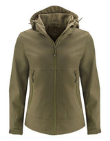 James Harvest Lodgetown Ladies Softshell — Moss Green