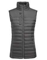 James Harvest Ladies Meadows Vest — Steel Grey